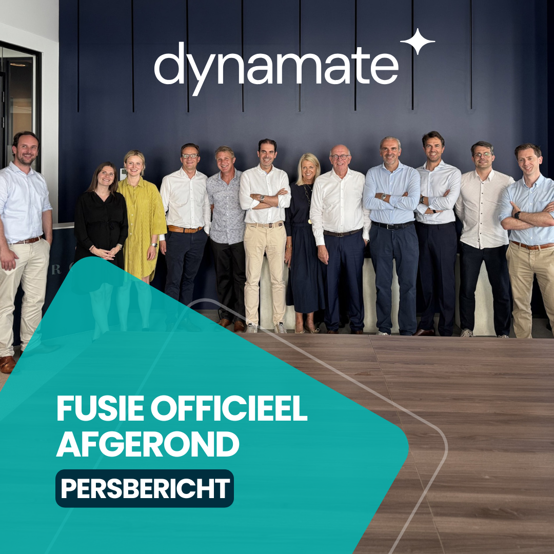 Strategische fusie afgerond: Dynamate en VanRoey worden één onder de naam Dynamate